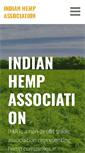 Mobile Screenshot of indianhempassociation.com